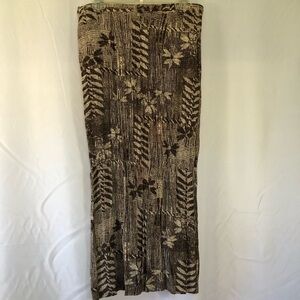 J jill size12 rayon skirt with pockets and belt loops slit on both sides